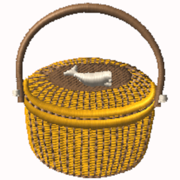 Nantucket Basket Machine Embroidery Designs