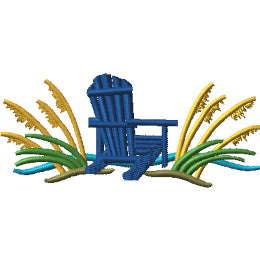 Adirondak Chair & Seagrass