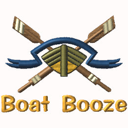 Boat Booze - Boat & Oars