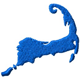 Cape Cod Arm - Small 2.54" x 2.37" Digital Embroidery Design