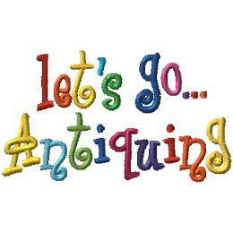 Let's Go…Antiquing - Curlie Letters