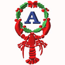 Lobster with Wreath - A
