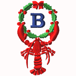 Lobster with Wreath - B
