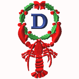 Lobster with Wreath - D
