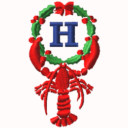 Lobster with Wreath - H