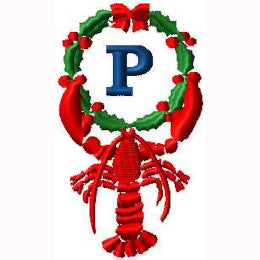Lobster with Wreath - P