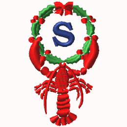 Lobster with Wreath - S