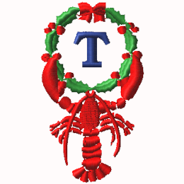 Lobster with Wreath - T