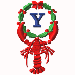 Lobster with Wreath - Y