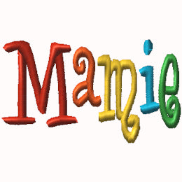 Mamie - Curlie Letters
