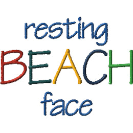 Resting Beach Face - Cap Design