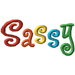 Sassy - Curlie Letters