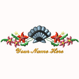 Scallop Shell Crest - Your Name Here