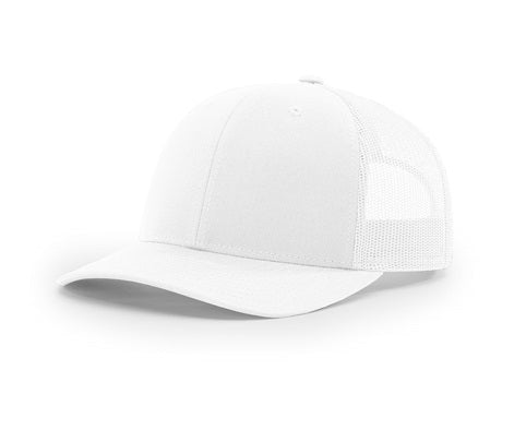 Bride Embroidered Cap | White Richardson 112 Trucker Hat | Bachelorette & Wedding Gift