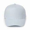 Nantucket Basket Embroidered Cap | Blue Seersucker Stripe | Nantucket Gift