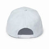 Nantucket Basket Embroidered Cap | Blue Seersucker Stripe | Nantucket Gift