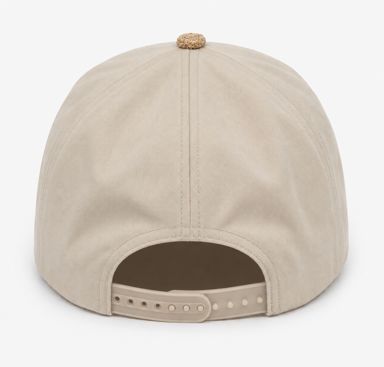 Nantucket Basket Embroidered Cap | Brown Plaid Visor | Coastal Gift
