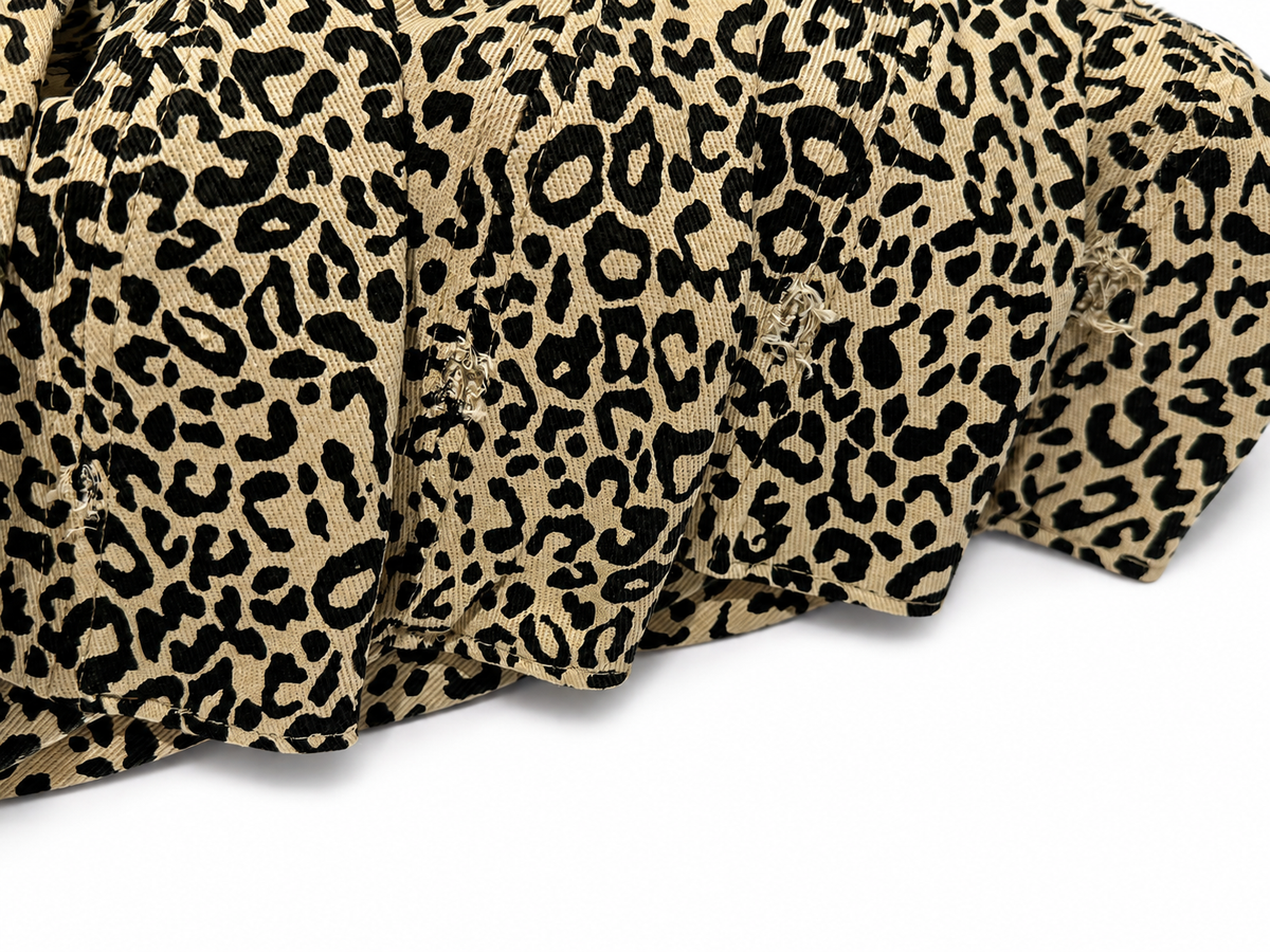 904 Embroidered Cap | All-over Leopard Print | Northeast Florida Gift