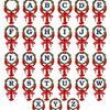 Lobster Wreath Monogram Collection of 27 Designs A-Z Alphabet and Blank Digital Embroidery Designs