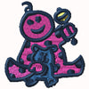 Baby with Bear & Rattle Machine Embroidery Design | Digital Download