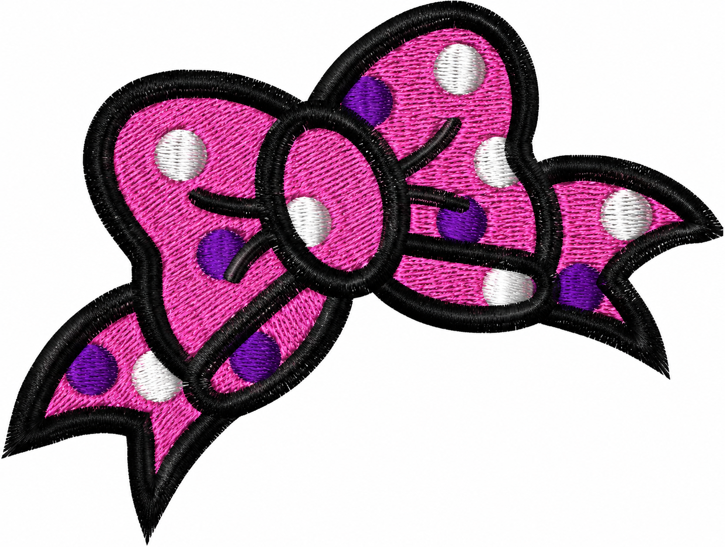 Bow Polka Dots