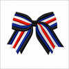 Bow Team Spirit 2.50" x 1.56" Digital Embroidery Design