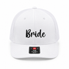 Bride Embroidered Cap | White Richardson 112 Trucker Hat | Bachelorette & Wedding Gift