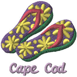 Cape Cod Flip Flops - Flowers