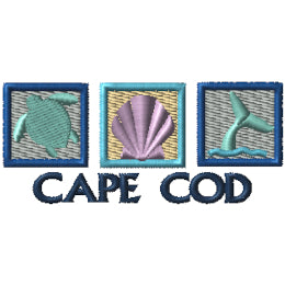 Cape Cod Icons in Three Boxes