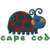 Cape Cod Lady Bug 9 Spots Machine Embroidery Design | Digital Download