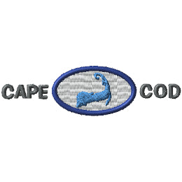 Cape Cod Oval - Straight Letters