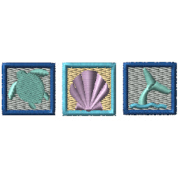 Coastal Icons in Three Boxes