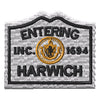 Entering Sign - Harwich