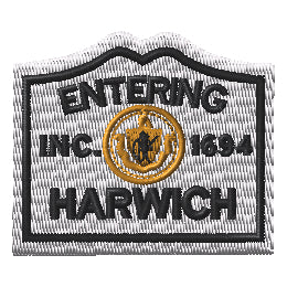 Entering Sign - Harwich
