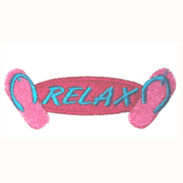 Flip Flops - RELAX in Oval