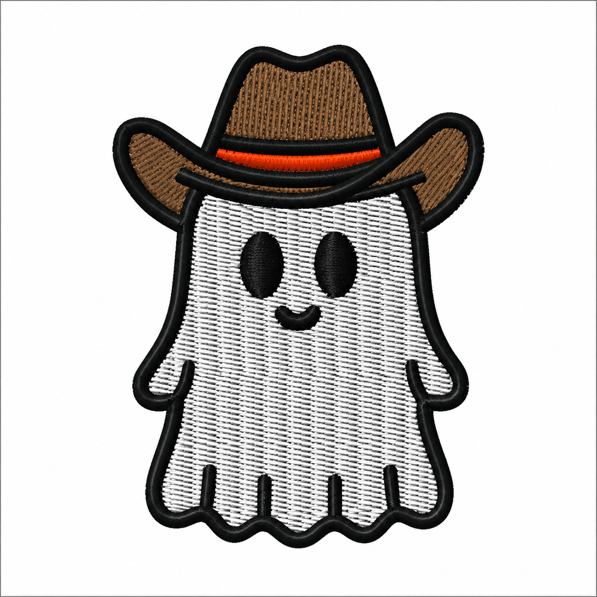 Halloween Collection of 6 Ghost Designs Pirate Cowboy Witch Devil Girl Boy Trick or Treat Digital Embroidery Download