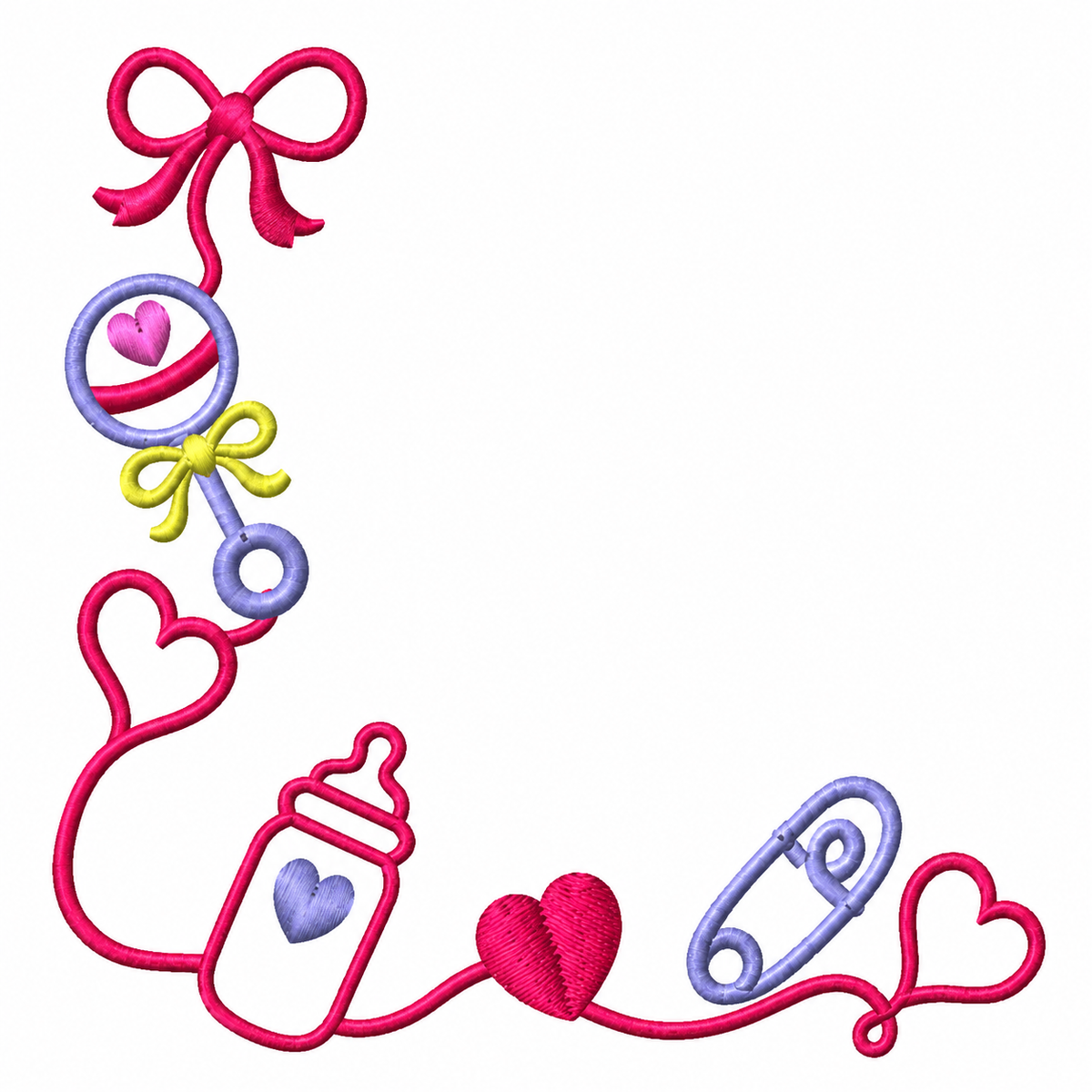 Girl Corner Hearts