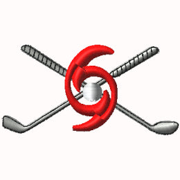 Golf & Hurricane Symbol