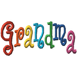Grandma - Curlie Letters