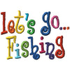 Let's Go…Fishing - Curlie Letters