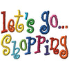 Let's Go…Shopping - Curlie Letters