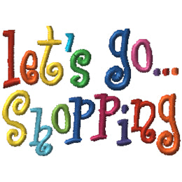 Let's Go…Shopping - Curlie Letters
