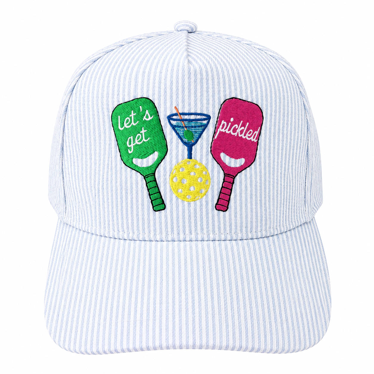 Let's Get Pickled Embroidered Cap | Pickleball Design | Pickleball Gift