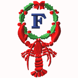 Lobster with Wreath - F