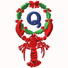 Lobster with Wreath - Q