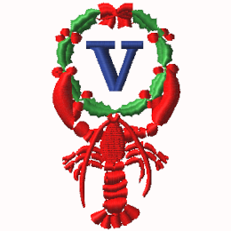 Lobster with Wreath - V