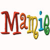 Mamie - Curlie Letters