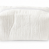Nantucket Basket Embroidered Makeup Bag | Coastal Gift
