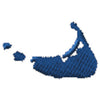 Nantucket Island Machine Embroidery Design | Digital Download