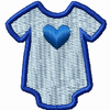 Onesie with Heart